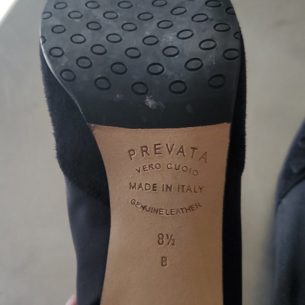 Dress shoes, made in Italy, Prevata, size 8 1/2